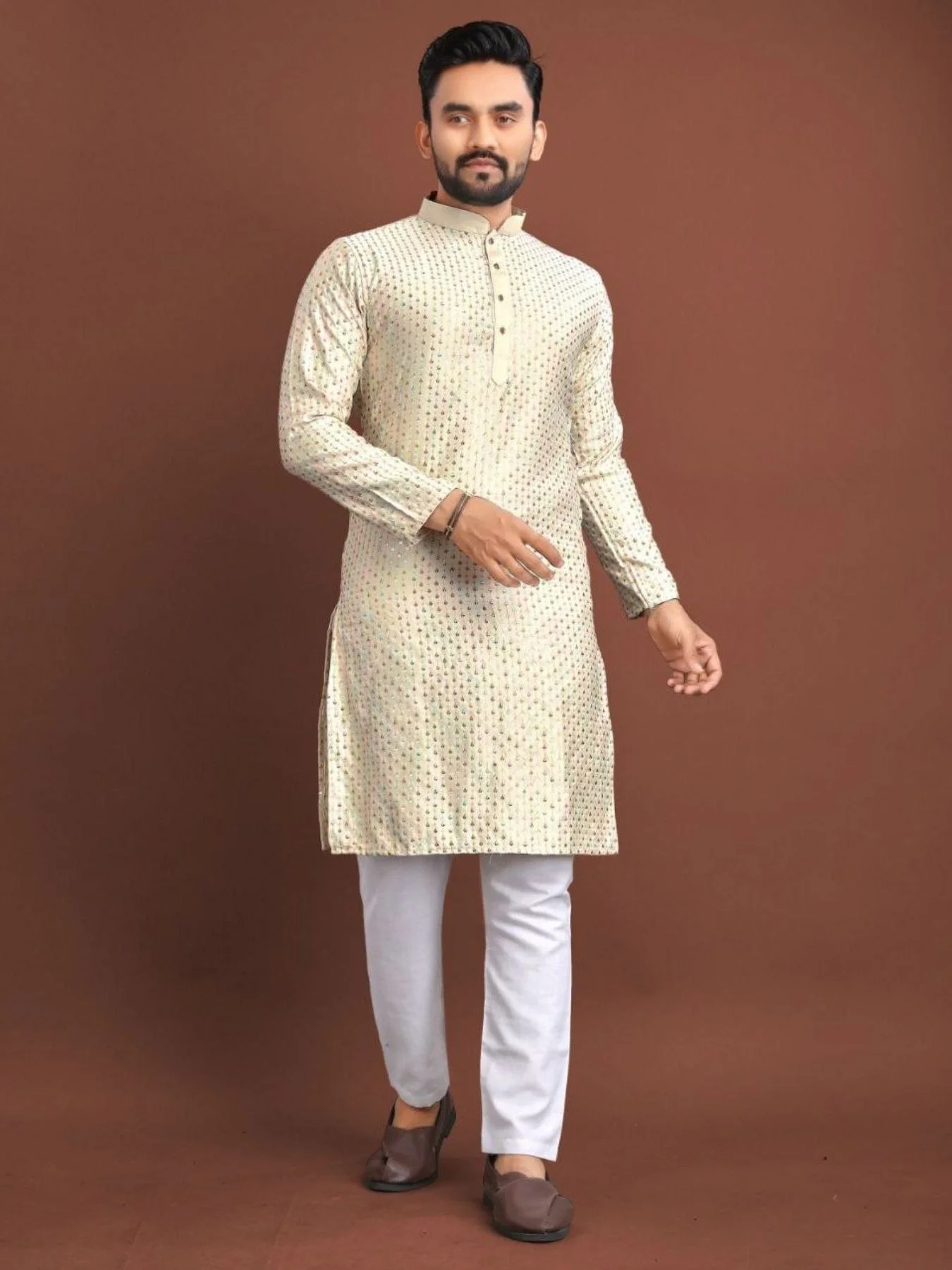 Traditional Silk Kurta